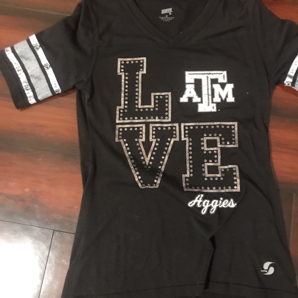LOVE A & M Black T-shirt